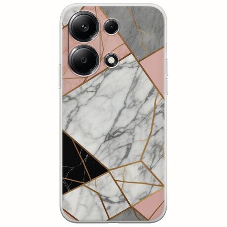 The Marble Collection - Modern Xiaomi Poco M6 Pro 4G Flexible TPU (Διάφανη Σιλικόνη)