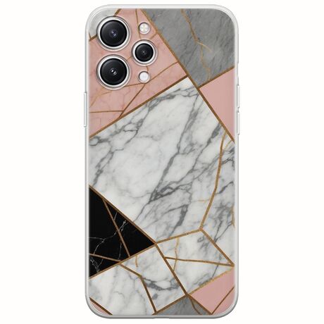 The Marble Collection - Modern Xiaomi Redmi 12 5G Flexible TPU (Διάφανη Σιλικόνη)
