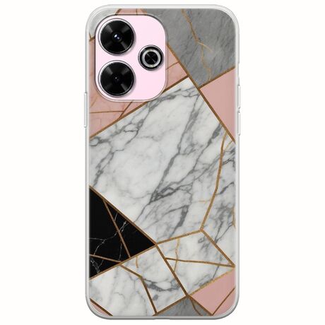 The Marble Collection - Modern Xiaomi Redmi 13 4G Flexible TPU (Διάφανη Σιλικόνη)