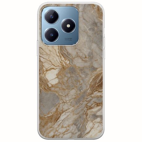 The Marble Collection - Natural Realme C63 Flexible TPU (Διάφανη Σιλικόνη)