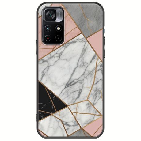 The Marble Collection - Modern Xiaomi Poco M4 Pro 5G Black TPU (Μαύρη Σιλικόνη)