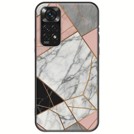 The Marble Collection - Modern Xiaomi Redmi Note 11 / 11s Black TPU (Μαύρη Σιλικόνη)