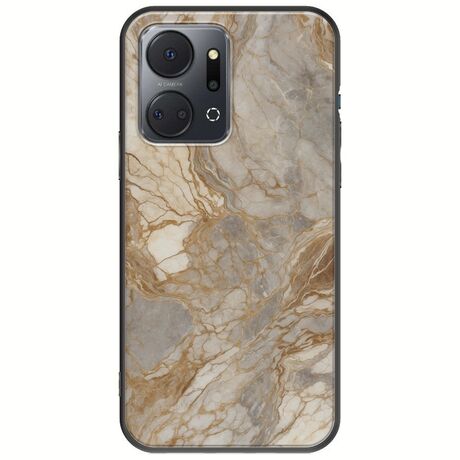 The Marble Collection - Natural Honor X7a Black TPU (Μαύρη Σιλικόνη)