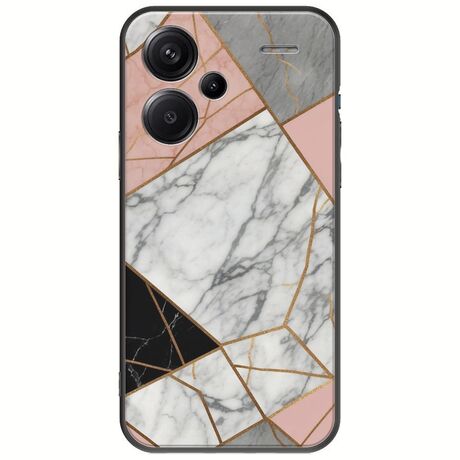 The Marble Collection - Modern Xiaomi Redmi Note 13 Pro Plus 5G Black TPU (Μαύρη Σιλικόνη)
