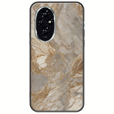 The Marble Collection - Natural Honor 200 5G Black TPU (Μαύρη Σιλικόνη)