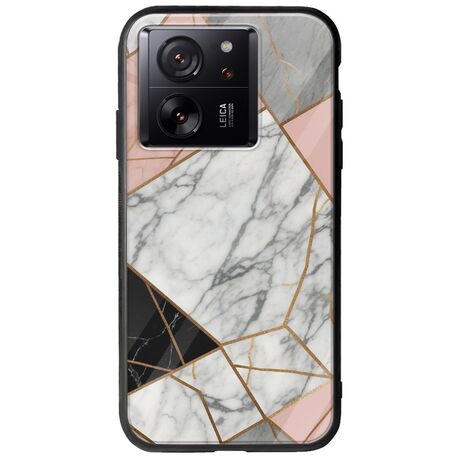 The Marble Collection - Modern Xiaomi 13T Pro 5G Groove TPU (Tempered Glass και TPU)