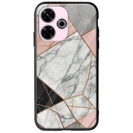 The Marble Collection - Modern Xiaomi Poco M6 4G Groove TPU (Tempered Glass και TPU)