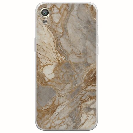 The Marble Collection - Natural Sony Xperia XA Flexible TPU (Διάφανη Σιλικόνη)