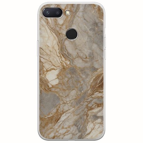 The Marble Collection - Natural Xiaomi Mi 8 Lite Flexible TPU (Διάφανη Σιλικόνη)
