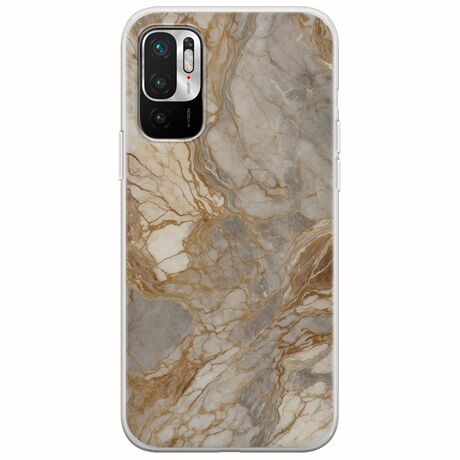 The Marble Collection - Natural Xiaomi Redmi Note 10 5G Flexible TPU (Διάφανη Σιλικόνη)