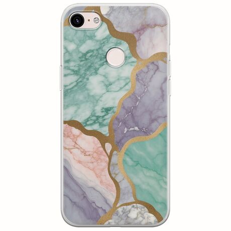 The Marble Collection - Pastel Google Pixel 3XL Flexible TPU (Διάφανη Σιλικόνη)