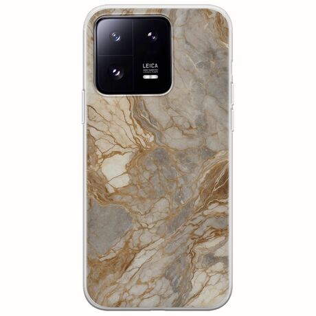 The Marble Collection - Natural Xiaomi 13 Pro 5G Flexible TPU (Διάφανη Σιλικόνη)