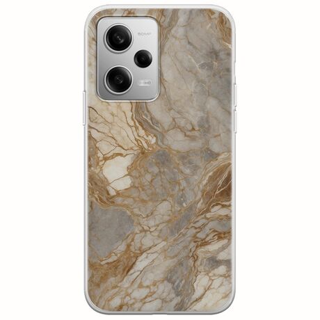 The Marble Collection - Natural Xiaomi Redmi Note 12 Pro Plus 5G Flexible TPU (Διάφανη Σιλικόνη)