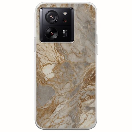 The Marble Collection - Natural Xiaomi 13T Pro 5G Flexible TPU (Διάφανη Σιλικόνη)