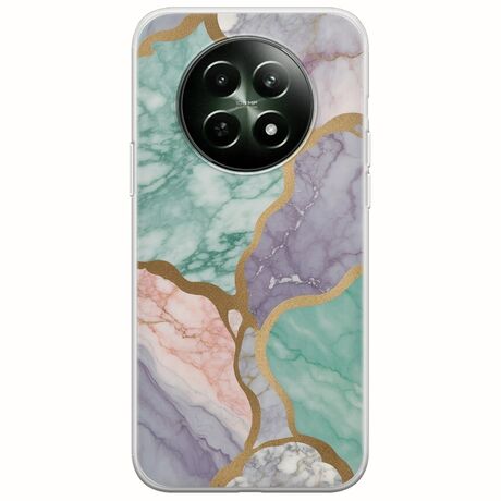 The Marble Collection - Pastel Realme 12 5G Flexible TPU (Διάφανη Σιλικόνη)