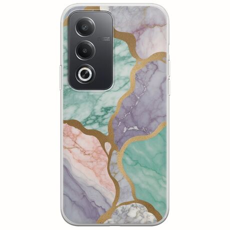 The Marble Collection - Pastel Oppo A80 5G Flexible TPU (Διάφανη Σιλικόνη)