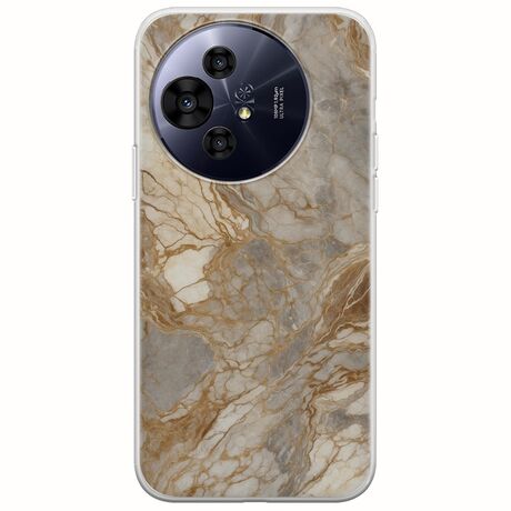 The Marble Collection - Natural TCL 50 PRO NXTPAPER 5G Flexible TPU (Διάφανη Σιλικόνη)