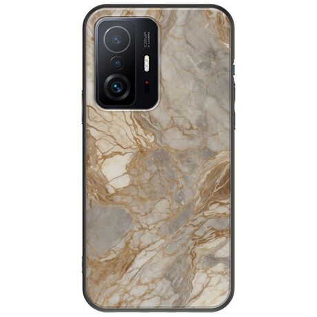 The Marble Collection - Natural Xiaomi 11T / 11T Pro Black TPU (Μαύρη Σιλικόνη)