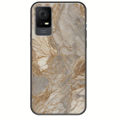 The Marble Collection - Natural TCL 408 Black TPU (Μαύρη Σιλικόνη)