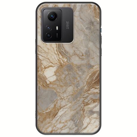 The Marble Collection - Natural Xiaomi Redmi Note 12S Black TPU (Μαύρη Σιλικόνη)