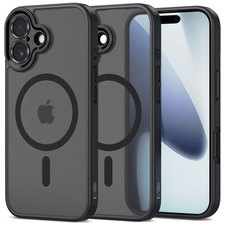 Θήκη Tech Protect Magcam Magsafe Matte Black για iPhone 17