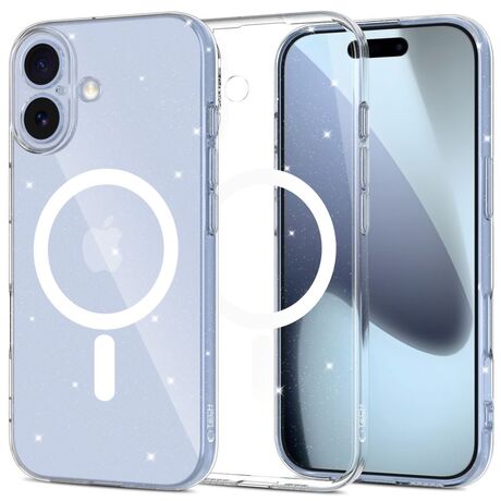 Θήκη Tech Protect Flexair Glitter MagSafe iPhone 17 μπροστινή όψη