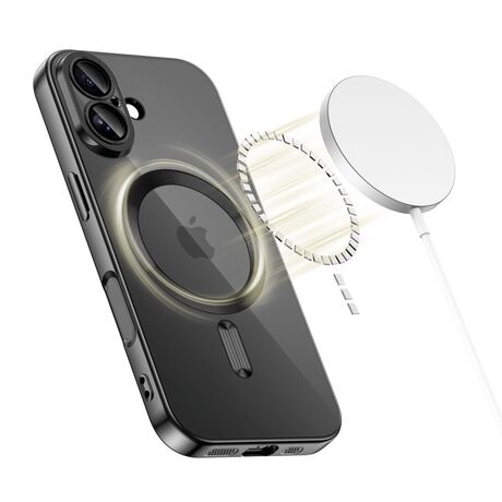 Μαύρη θήκη iPhone 17 με τεχνολογία MagSafe