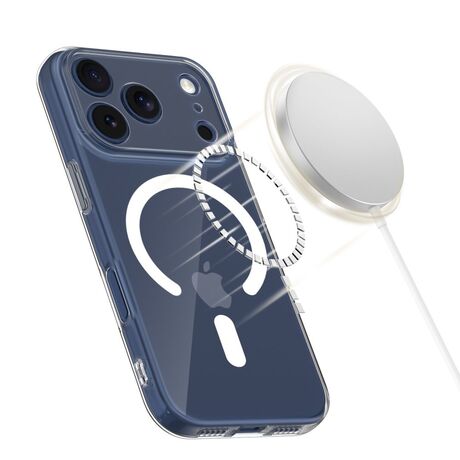 Διάφανη θήκη iPhone 17 Pro Max με υποστήριξη MagSafe