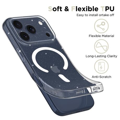 Προστατευτική θήκη Tech Protect για iPhone 17 Pro με MagSafe πίσω όψη