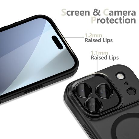 Tech Protect Magcam case iPhone 17 Pro Matte Black