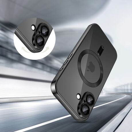 Premium Μαύρη θήκη για iPhone 17 MagSafe