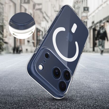 Προστατευτική θήκη iPhone 17 Pro Max με MagSafe διάφανη