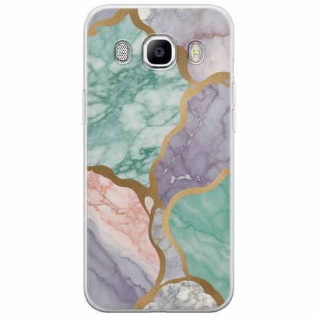 The Marble Collection - Pastel Samsung Galaxy J5(2016) Flexible TPU (Διάφανη Σιλικόνη)