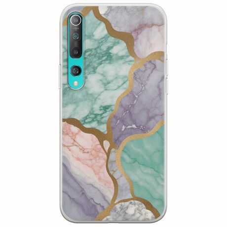 The Marble Collection - Pastel Xiaomi Mi Note 10 / Mi Note 10 Pro Flexible TPU (Διάφανη Σιλικόνη)