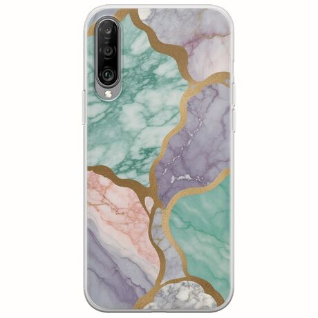 The Marble Collection - Pastel Xiaomi Mi 9 Lite Flexible TPU (Διάφανη Σιλικόνη)