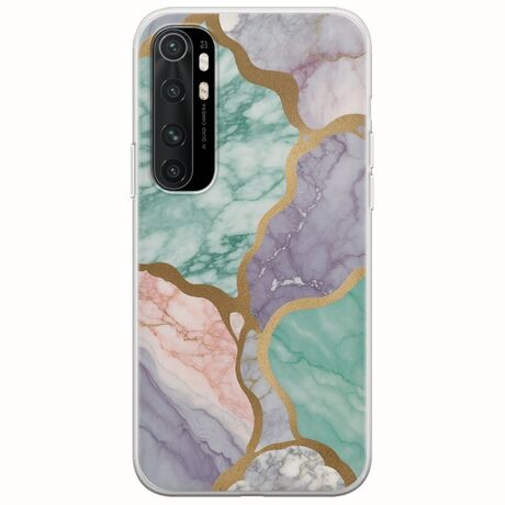 The Marble Collection - Pastel Xiaomi Mi Note 10 Lite Flexible TPU (Διάφανη Σιλικόνη)