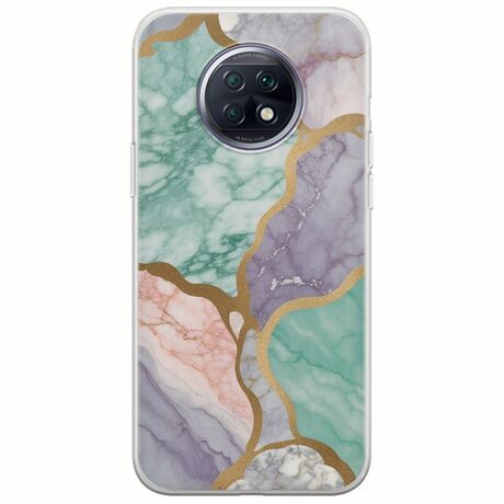 The Marble Collection - Pastel Xiaomi Redmi Note 9T 5G Flexible TPU (Διάφανη Σιλικόνη)