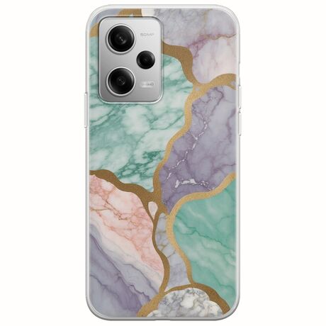 The Marble Collection - Pastel Xiaomi Redmi Note 12 Pro Plus 5G Flexible TPU (Διάφανη Σιλικόνη)