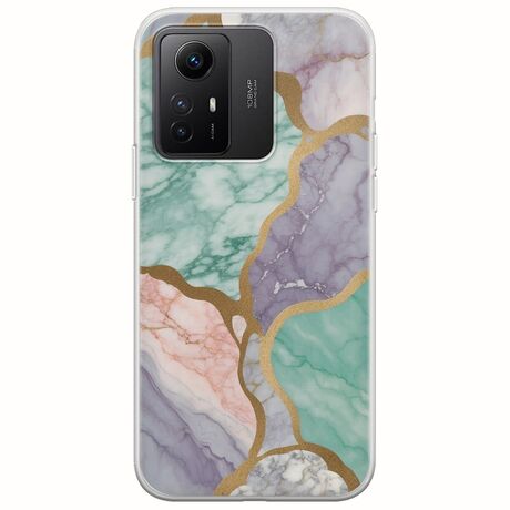 The Marble Collection - Pastel Xiaomi Redmi Note 12S Flexible TPU (Διάφανη Σιλικόνη)