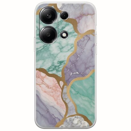 The Marble Collection - Pastel Xiaomi Redmi Note 13 Pro 4G Flexible TPU (Διάφανη Σιλικόνη)