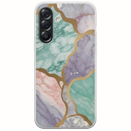 The Marble Collection - Pastel Samsung Galaxy A56 5G Flexible TPU (Διάφανη Σιλικόνη)