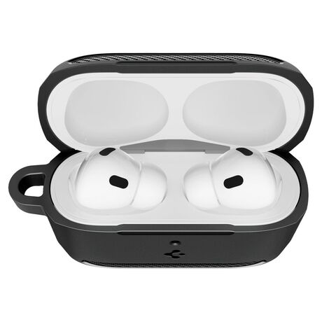 AirPods Pro 3 Spigen Rugged Armor Black – premium προστατευτική θήκη