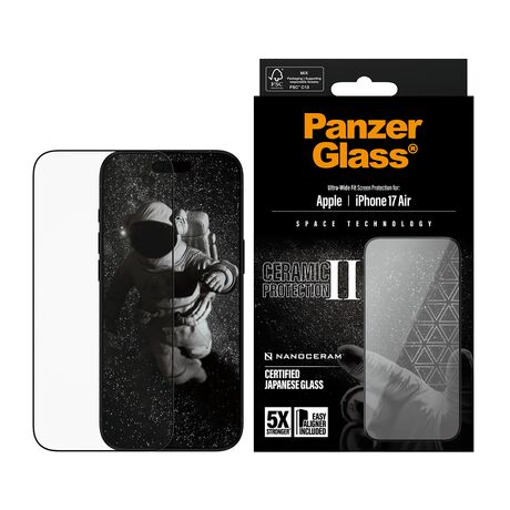Panzerglass Ceramic II iPhone 17 Ultra Wide Fit