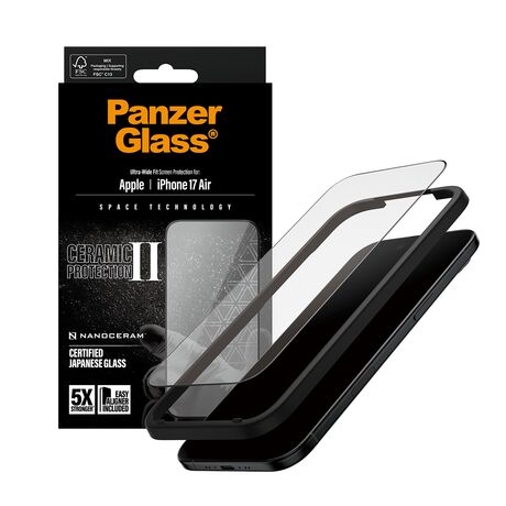 Panzerglass Ceramic II – ανθεκτικότητα και καθαρότητα για iPhone 17