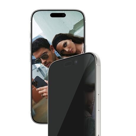 Εφαρμογή Easy Aligner Safe by Panzerglass Privacy Glass στο iPhone 17 Pro