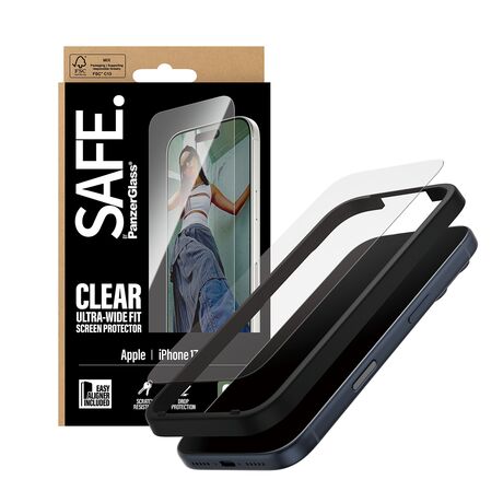 Ultra Wide Fit tempered glass PanzerGlass για iPhone 17 Pro