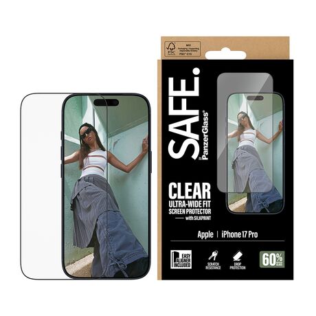 PanzerGlass Tempered Glass Ultra Wide Fit iPhone  17 Pro Max