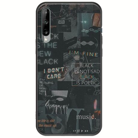 Aesthetic Black Samsung Galaxy A30s Black TPU (Μαύρη Σιλικόνη)