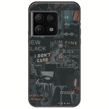 Aesthetic Black OnePlus 10 Pro Black TPU (Μαύρη Σιλικόνη)