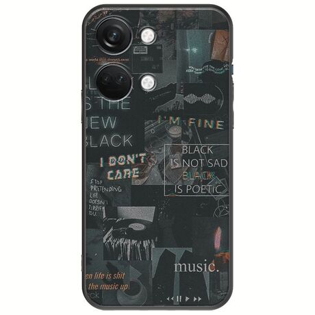 Aesthetic Black OnePlus Nord 3 5G Black TPU (Μαύρη Σιλικόνη)